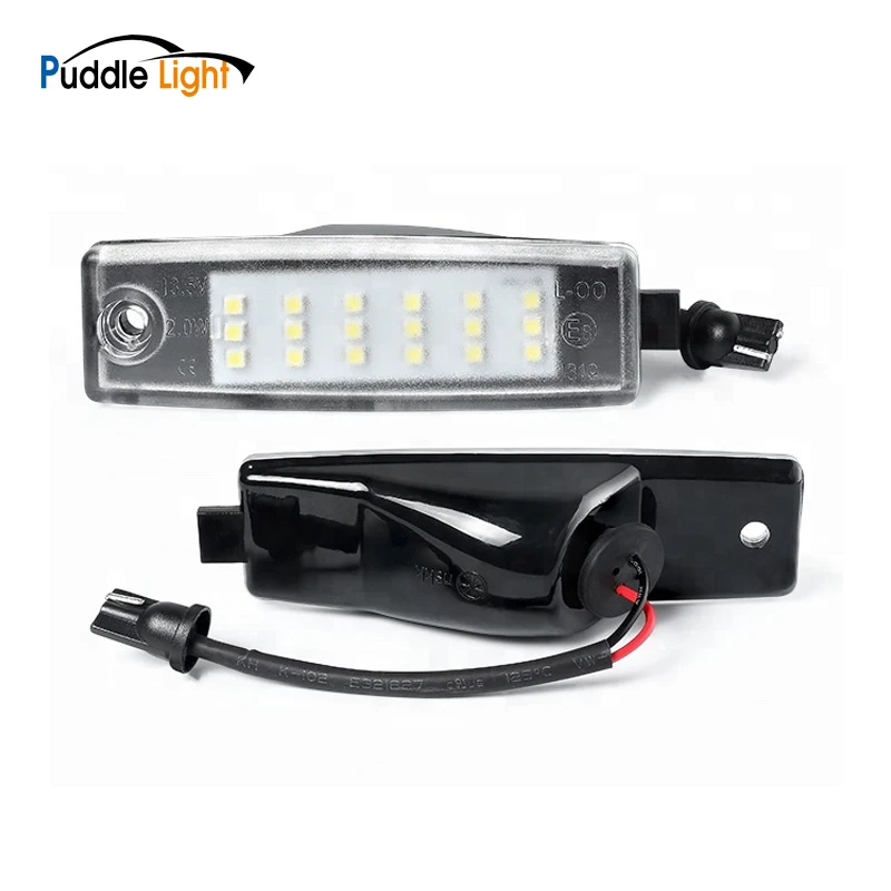 

2pcs White LED License Number Plate Light Canbus For Toyota Harrier Hiace Highlander Land Cruiser RAV4 LEXUS RX300 SCION