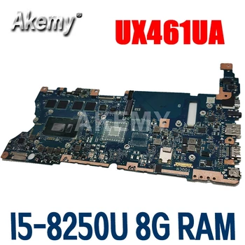 شراءAkemy UX461UA اللوحة 8 جيجابايت RAM I5-8250 وحدة المعالجة المركزية اللوحة الرئيسية ل ASUS UX461UN UX461UA UX461U UX461 اللوحة المحمول شحن مجاني