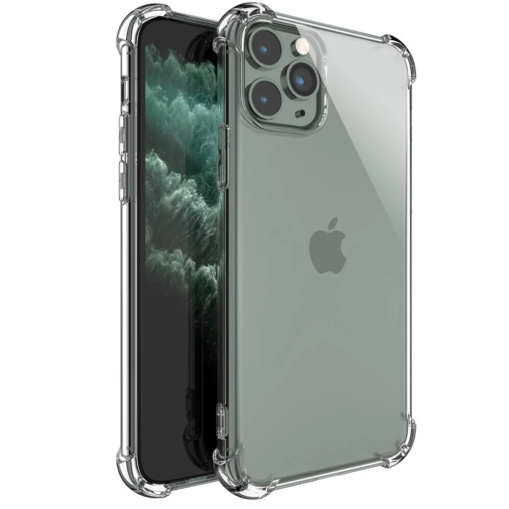 Силиконовый прозрачный чехол из ТПУ для iPhone 5s SE X XR XS MAX 7 8 6s 6 Plus ультратонкая