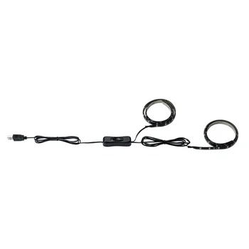 

70705 Tape USB led Stripe 2x50cm WW 2,5W Weiß Metall