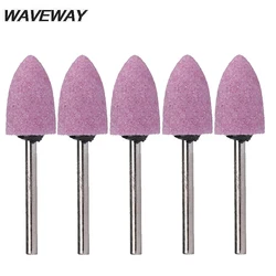 WAVEWAY 5 – 3x12mm pierre Abrasive montée pour outils rotatifs Dremel, tête de meule, accessoires d'outils Dremel 