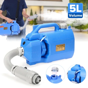 

5L Protable Electric ULV Fogger Sprayer for Home Office Disinfection Machine 3-6M Fight Drugs Sprayer Agricultural Mosquito Kill