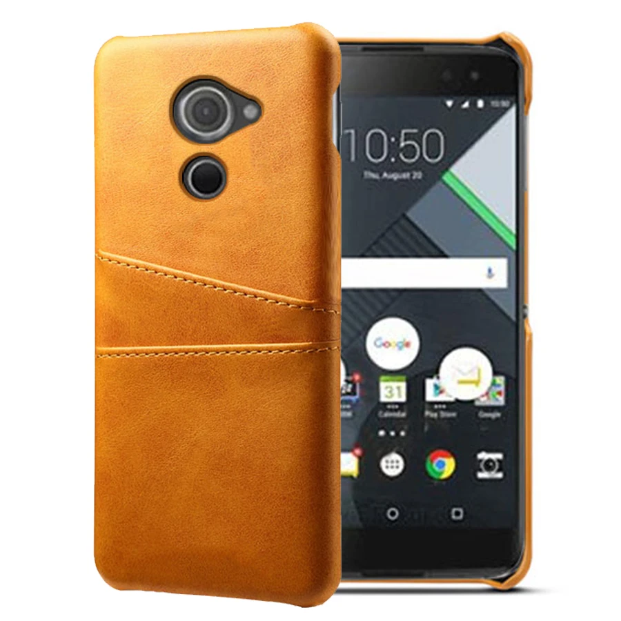 

SCK Leather Card Holder Phone Cases For BlackBerry DTEK60 Case Slim Hybrid Hard Platic Phone Cover