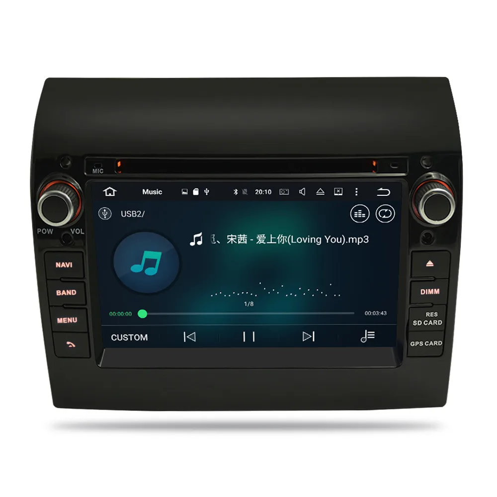 4G ram Android 9,0 автомобильный dvd-плеер gps Навигация стерео для Fiat Ducato 2008- Citroen Jumper peugeot Boxer радио мультимедиа