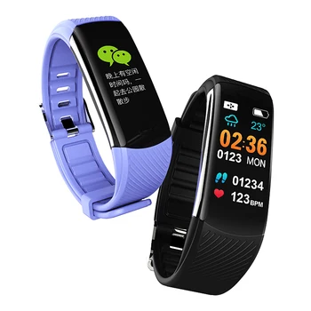 

XANES C6 Plus 0.96in Waterproof Smart Watch HR Monitor Sports Fitness Bracelet Mi band bluetooth Wristband for Android for IOS