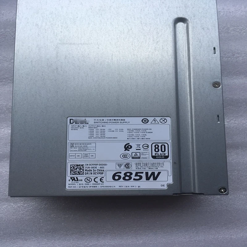 Блок питания для ноутбука Dell T5610 T3610 T5810 T7810 685W Питание D685EF-00 F685EF-00 D685EF-01 F685EF-01 DPS-685AB в YP00X CYP9P