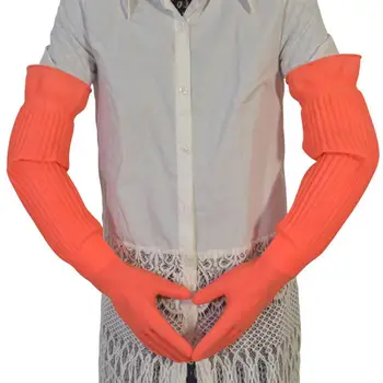 

Lengthen Latex Gloves Aquarium Fish Tank Industrial Thick Protective Gloves Household Cleaning Gloves For Dish Clothes Washing