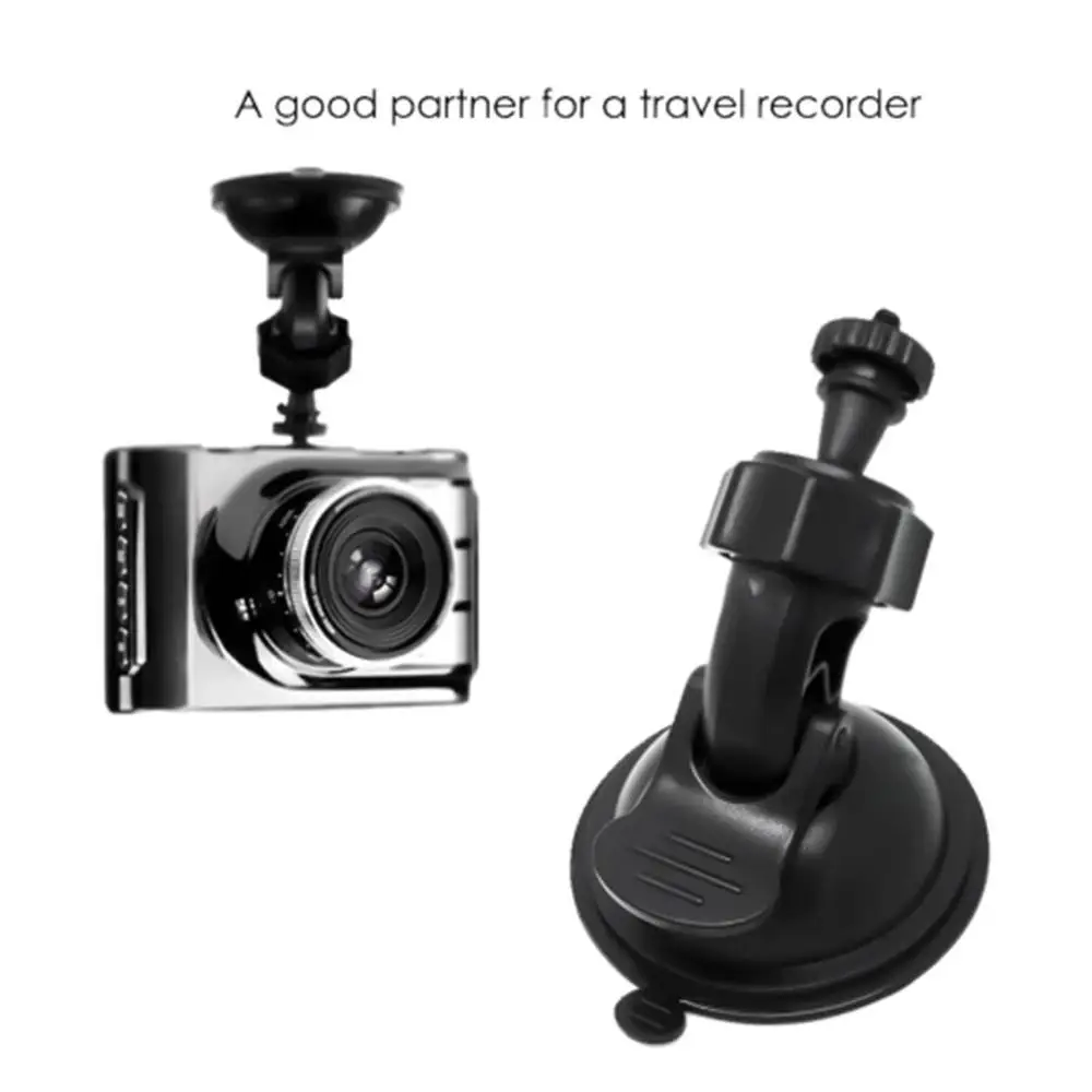 

New Car Suction Cup Mount Camera DV Tachograph Bracket Stand Car Video Recorder Driving Recorder Car Bracket Thread Mouth