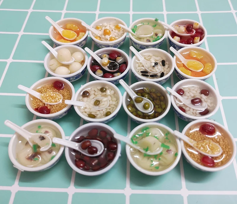 10 шт 1/6 Масштаб Кукольный домик Миниатюрный китайский Ramen лапша десерты кухня играть кукла еда игрушка для Blyth Pullip Barbi bjd кукла