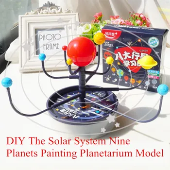 

DIY The Solar System Nine Planets Painting Planetarium Model Kit Science Astronomy Project Teaching Education Geography Student