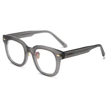 Тренды унисекс плоские очки Новые корейские модные дикие классические ретро очки оправа анти-синяя черная коробка компьютерные очки