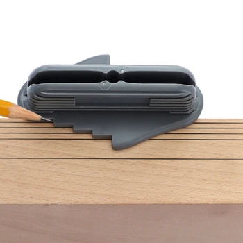 

2Pcs Woodworking Center Scribe Centre Offset Marking Tool 53098 Fits Standard Wooden Pencils Center Scribe Z425