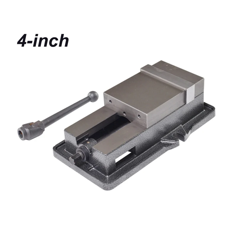 

Precision Machine Vise 4-inch Angle Solid Bench Vise CNC Heavy-duty Milling Machine Special Flat-Nose Pliers Opening 100mm