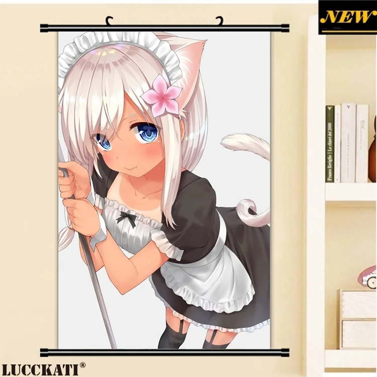 3yande.re 418622 animal_ears go-1 kantai_collection maid nekomimi ro-500 stockings tail tan_lines thighhighs_副本
