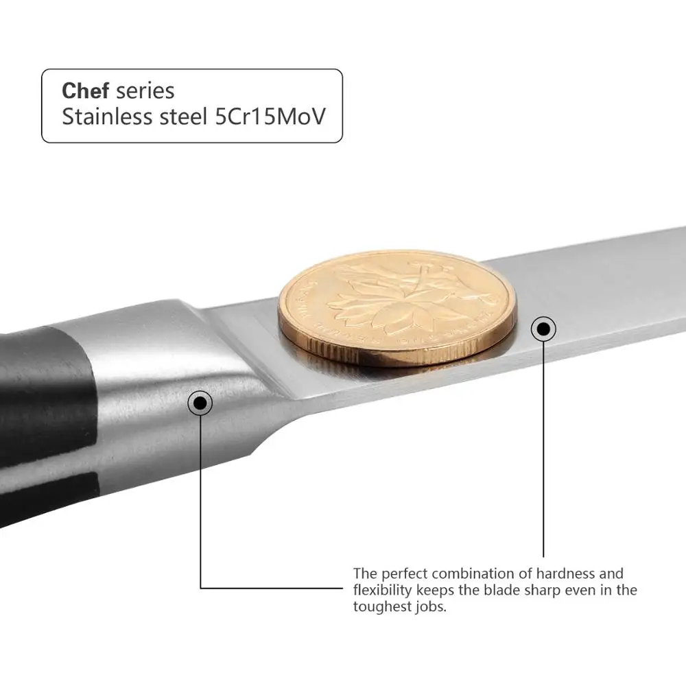 FISSMAN Chef Series 3 5 дюймовый нож для очистки овощей серии шеф повара немецкие стальные