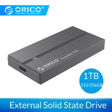 ORICO внешний твердотельный накопитель 1 ТБ SATA mSATA NVME SSD 128GB 256GB 512GB Портативный SSD ТБ для работы в офисе