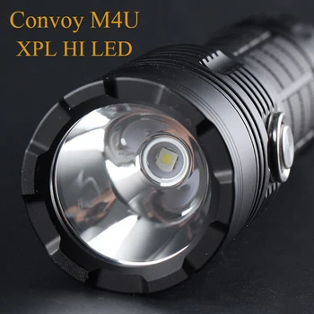 

Convoy M4U with Cree XPL HI Led Flashlight Linternas USB Rechargeable Flash Light 26650 Torch Camping Police Lamp Work Light