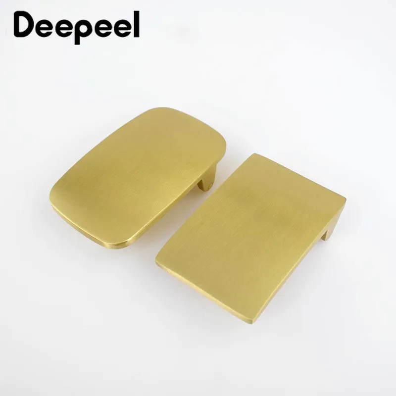 Мужская латунная пряжка для ремня шириной 40 мм Deepeel прямая продажа Пряжка из