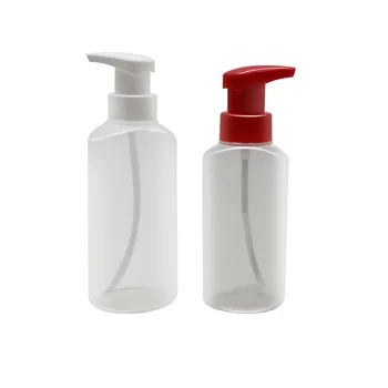 

250/ML Salon Transparent Foam Bottle Plastic Liquid Foam Soap Bottle Mousse Point Bottled Shampoo Lotion Shower Gel Foam