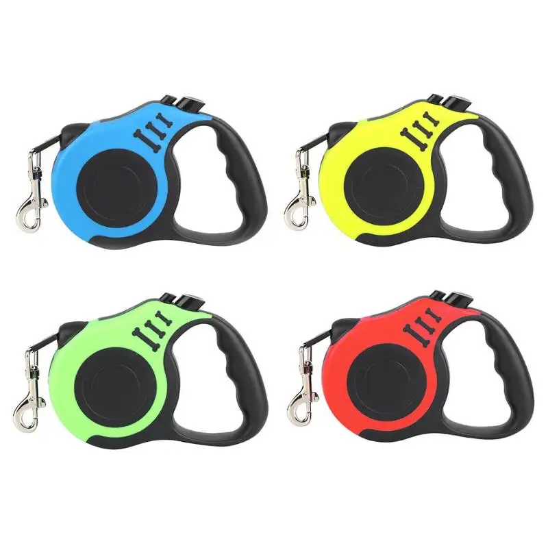 

3/5m Automatic Retractable Dog Pet Leash Cat Puppy Auto Traction Lead Rope