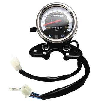 

Motorcycle Dual Odometer Speedometer Speedo Meter Gauge Digital Display 12V