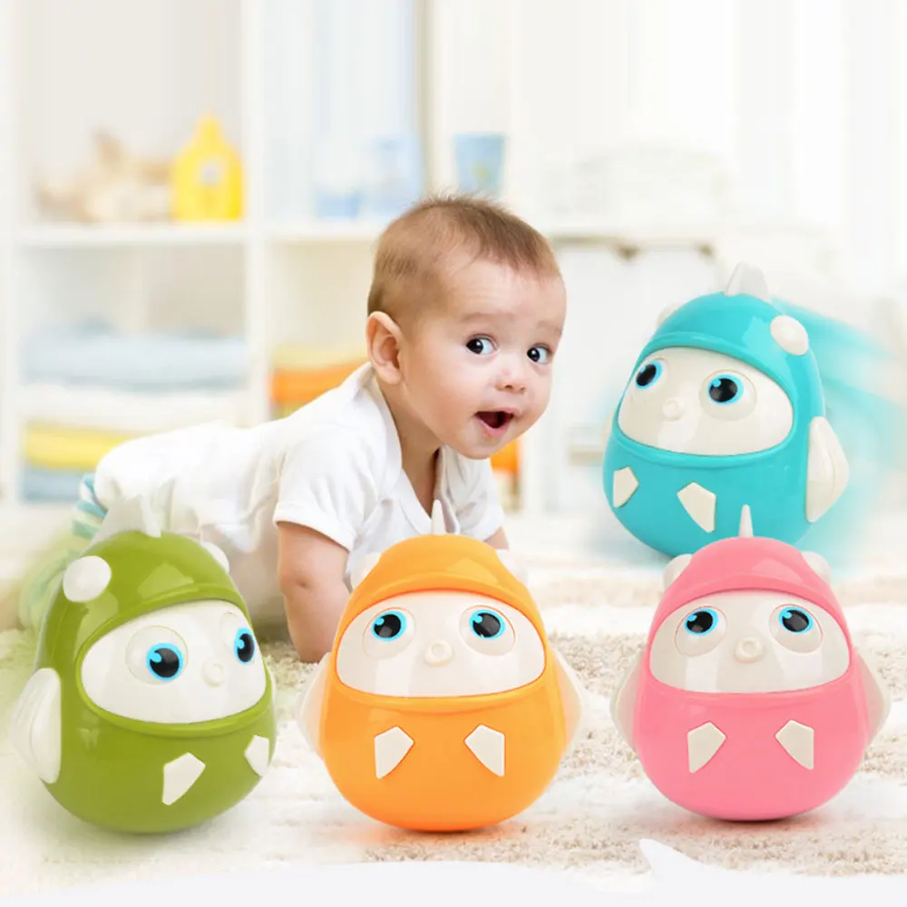 Новорожденные детские игрушки кивающие игрушки неваляшки для ребенка кольцо колокольчик милый неваляшка обучающая погремушка детские развивающие игрушки