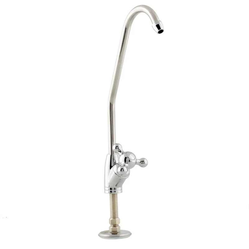 

Reverse Osmosis Water Filter Sink Faucet Tap Bright Shiny Spray Tap Mixer Swivel Faucet Trigeminal Taps Water Purifier AUG889