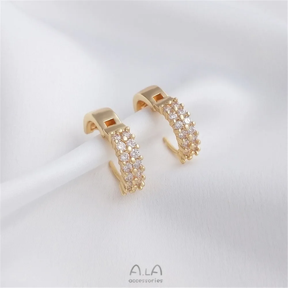 Рисунок 4 - Классические модные серьги с микро-инкрустацией