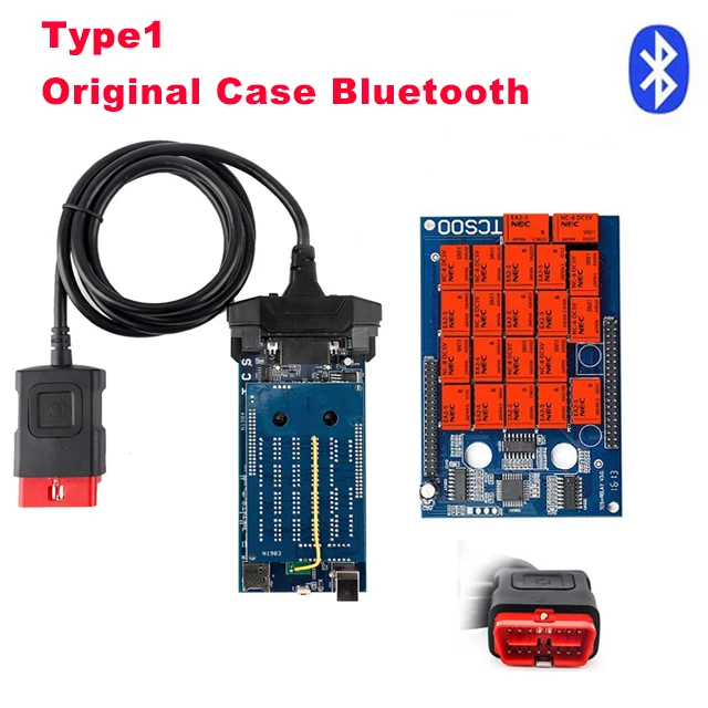 CDP TCS bluetooth с автомобильными кабелями новинка. R0 free keygen для автомобилей грузовиков obd2 сканер автомобилей грузовиков obdII диагностические инструменты - Цвет: Metal box BT
