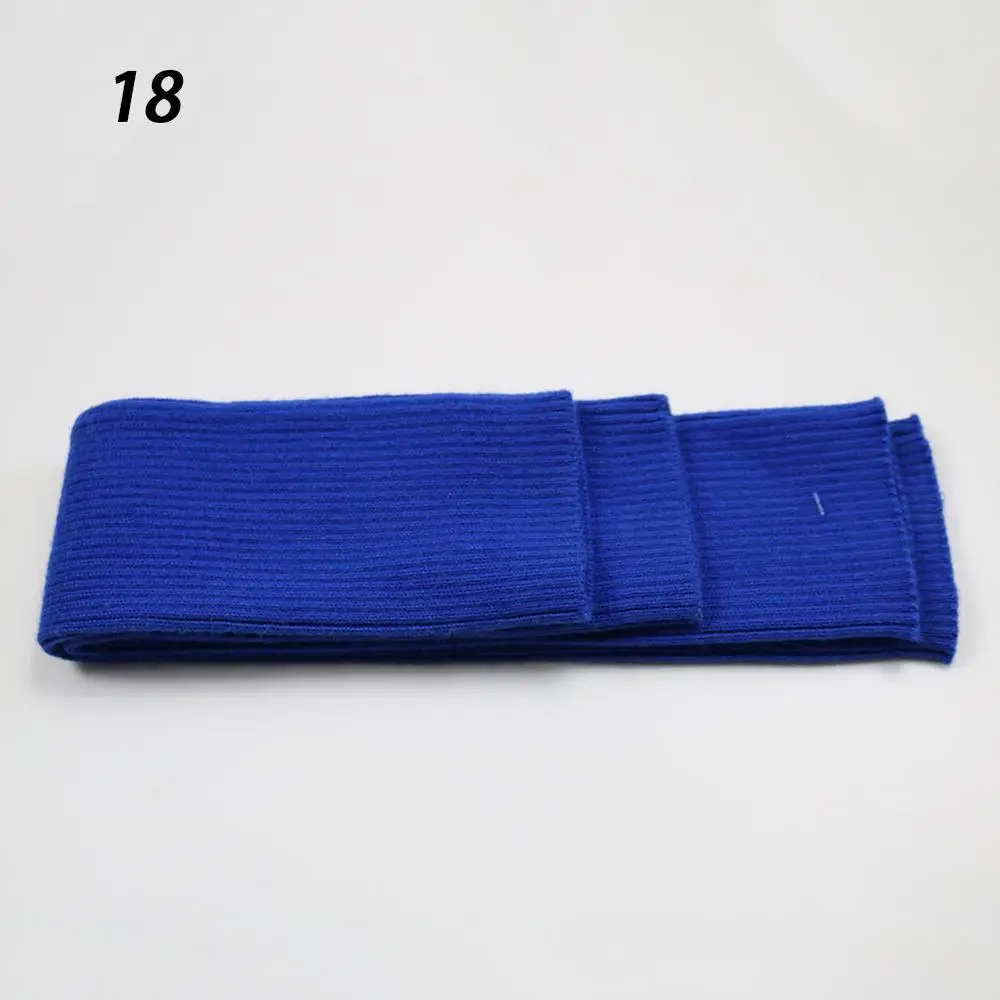 18-Dimaond Blue Sparsil, женские осенние кашемировые вязаные перчатки длиной до локтя, одноцветные мягкие перчатки без пальцев 40 см, длинные теплые рукавицы handschoe Femal - Цвет: 18-Dimaond Blue