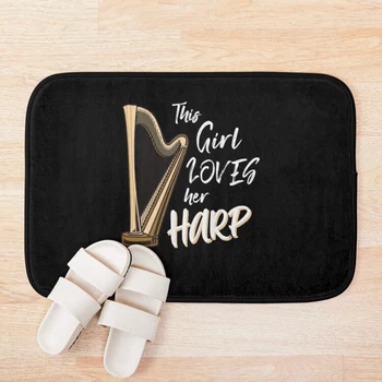 

Harpist Harp Bath Mat 3D Creative Dinosaur Non Slip Bath Mat For Bathroom Carpet Rug Absorbent tapis de bain