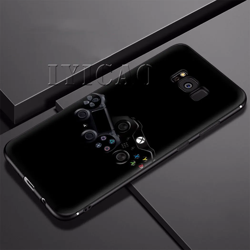 IYICAO игровой Play Station мягкий чехол для samsung M40 M30 M20 M10 A70 A60 A50 A40 A30 A20 A10 Note 8, 9