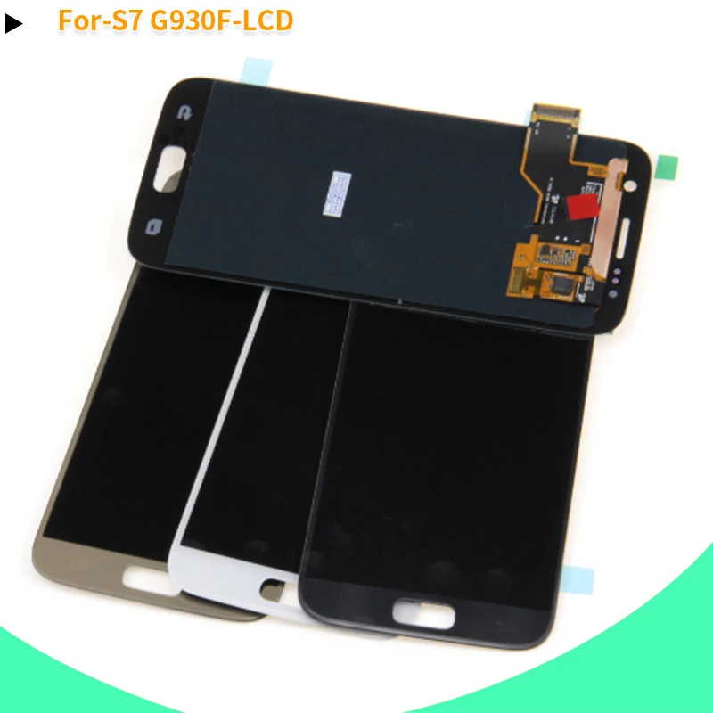 Телефон ЖК-дисплей для Samsung Galaxy S7 G930 G930F G930A G930V G930P G930T мобильный сенсорный экран