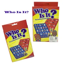 Who Is It настольная игра обучение памяти семья родитель-ребенок интерактивные образовательные гадание ребенка подарок на день рождения настольная забавная игра