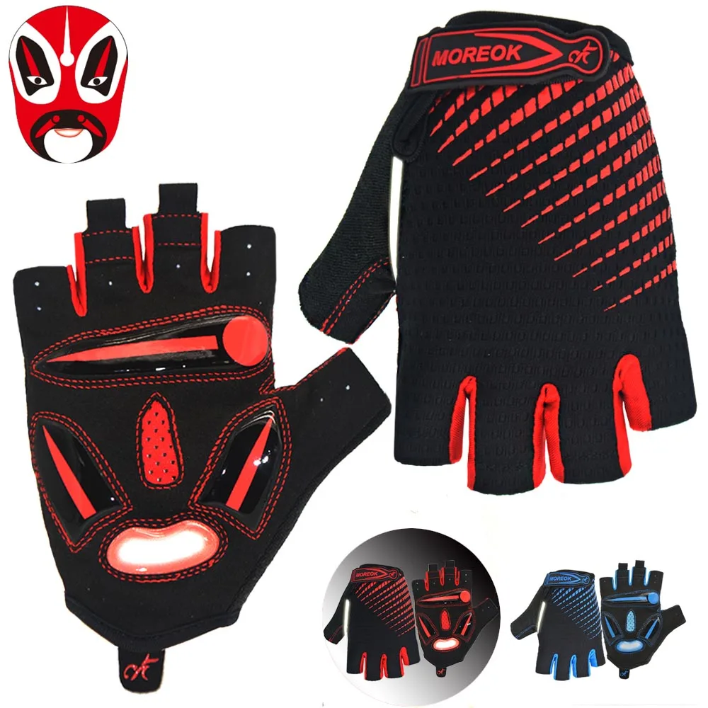

Latest design Road bicycle cycle gloves with LED light