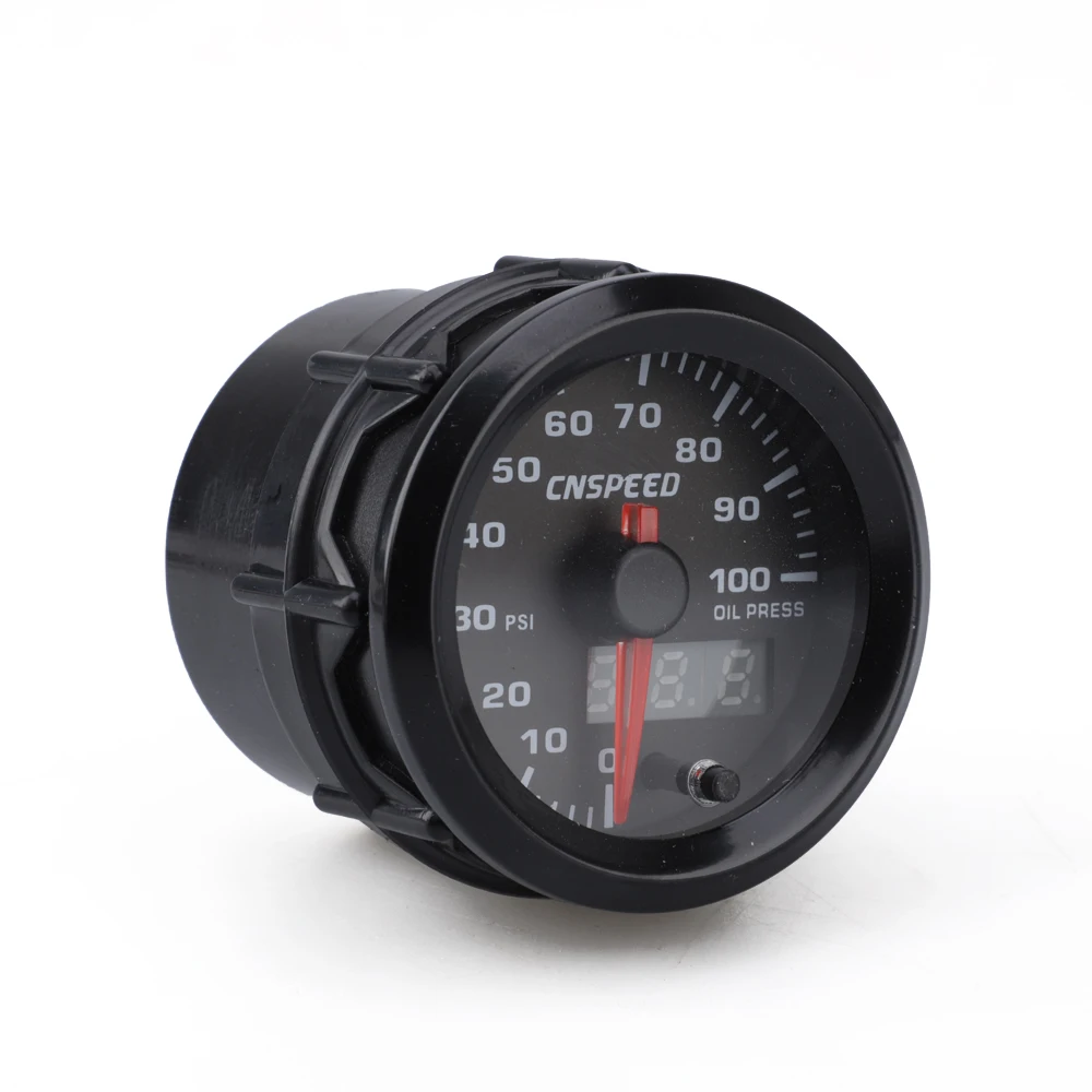 Масляный Пресс CNSPEED 2 дюйма 52 мм 7 цветов светодиодный автомобильный масляный