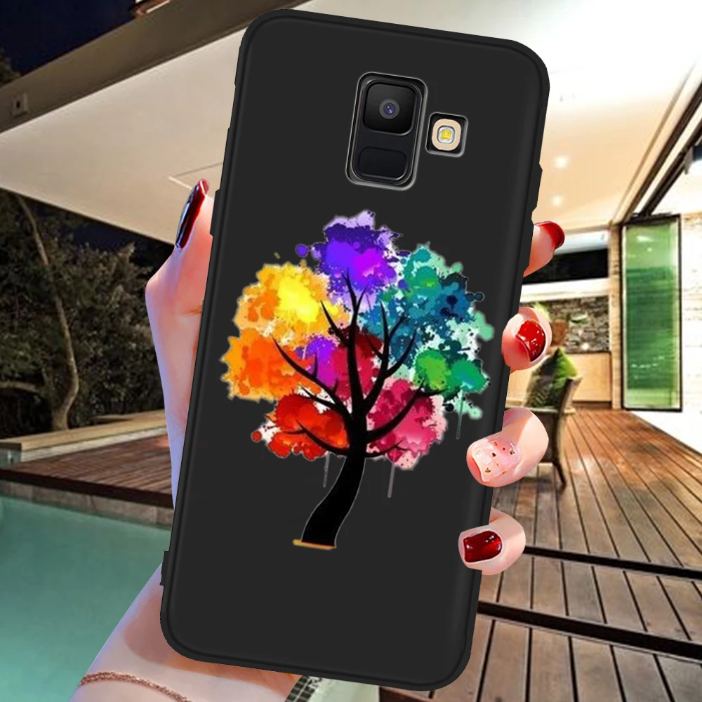 Hallequin нарисованная девушка одежда для мальчика samsung Galaxy A9 A8 A7 A6 A5 A3 J3 J4 J5 J6 J8 плюс M30 A40S A10 A20E чехол etui