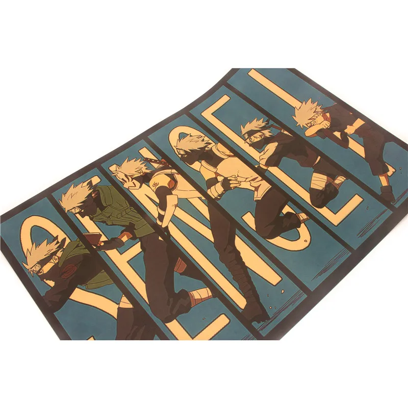 Винтажный мультяшный цельный плакат аниме постер детская комната домашний декор