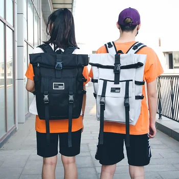 

Backpack men's fashion trend sports travel backpack Korean version 15.6-inch computer bag female high school college student bag