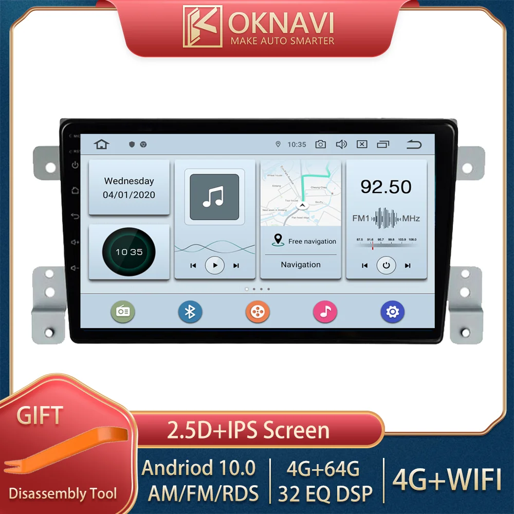 

Autoradio for Suzuki Grand Vitara 3 Car Radio 2005-2015 2din Android GPS Navigation Multimedia Video PX5 PX6 DSP 4G 64G RDS FM