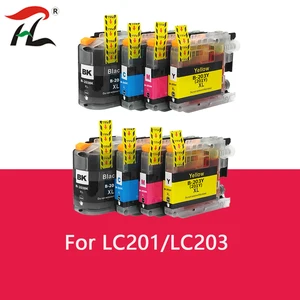 LC203 LC201 LC203 XL чернильный картридж для Brother MFC J460DW J480DW J485DW MFC-J680DW MFC-J880DW MFC-J885DW J5520DW принтер