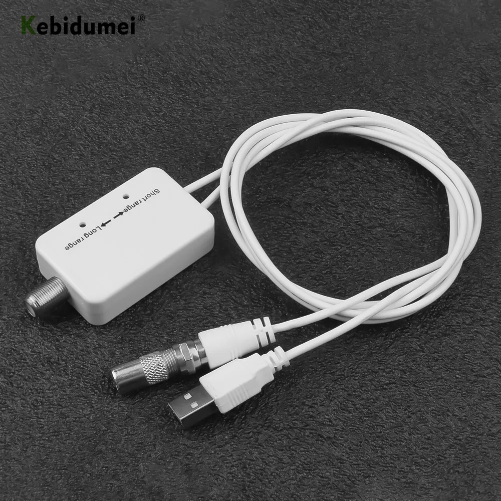 Усилитель сигнала kebidumei 200 миль HDTV антенна усилитель 36 дБ ТВ с USB комплектами