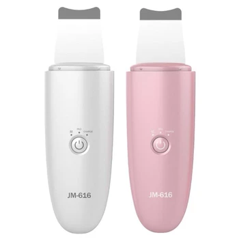 

Ultrasonic Ion Skin Scrubber Facial Cleaner Skin Care Blackhead Remover Reduce Wrinkles and Spots Facial Whitening Lifting