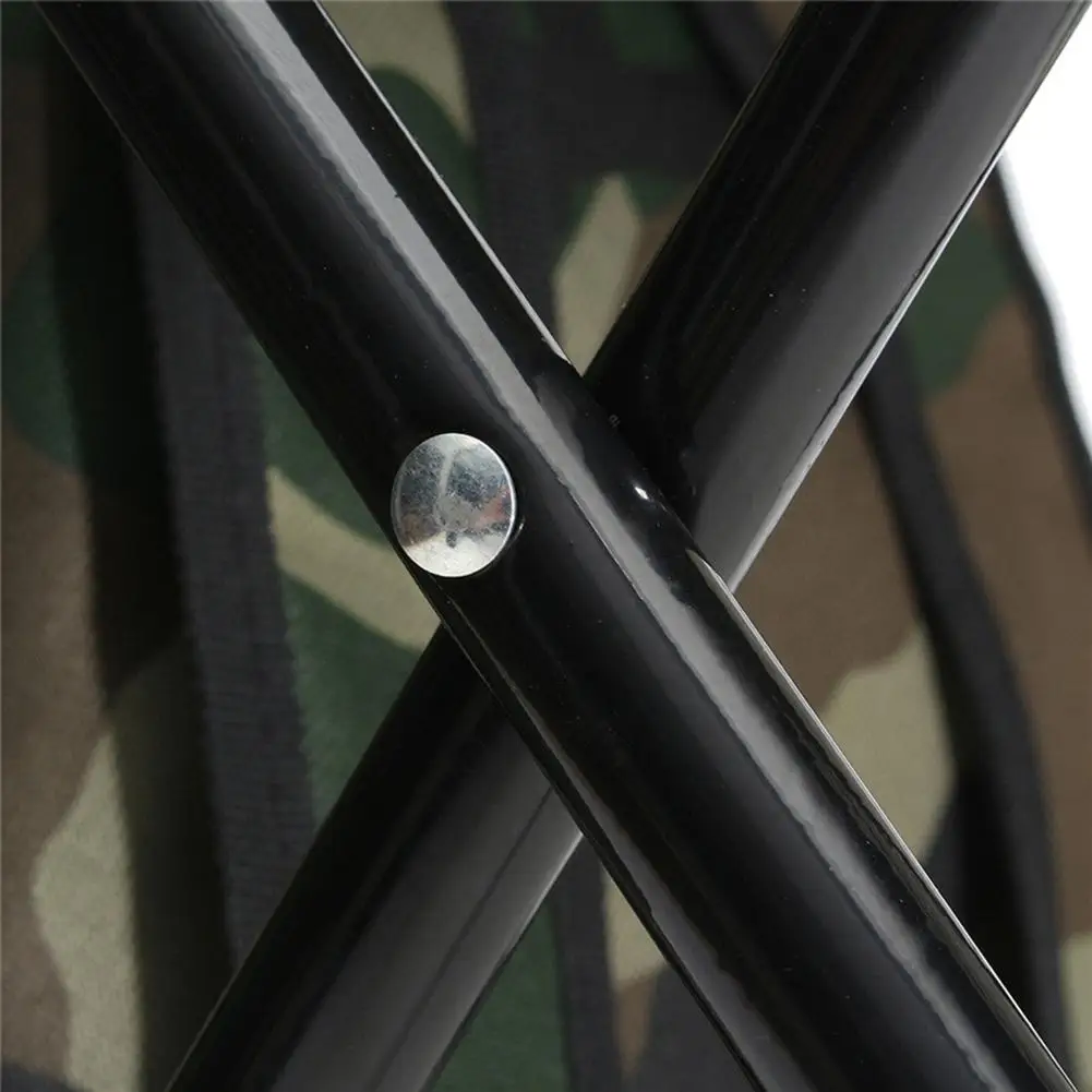 2 in 1 Camouflage Outdoor Chair Bag Fishing Backpack Chair Stool Convenient Wear-resistant Outdoor Hunting Climbing Equipment