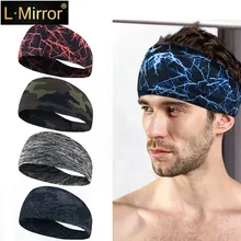 L. Mirror 1 шт. Мужская Женская повязка на голову для бега и спорта для бега, кроссфита