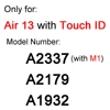 Air 13 with Touch ID