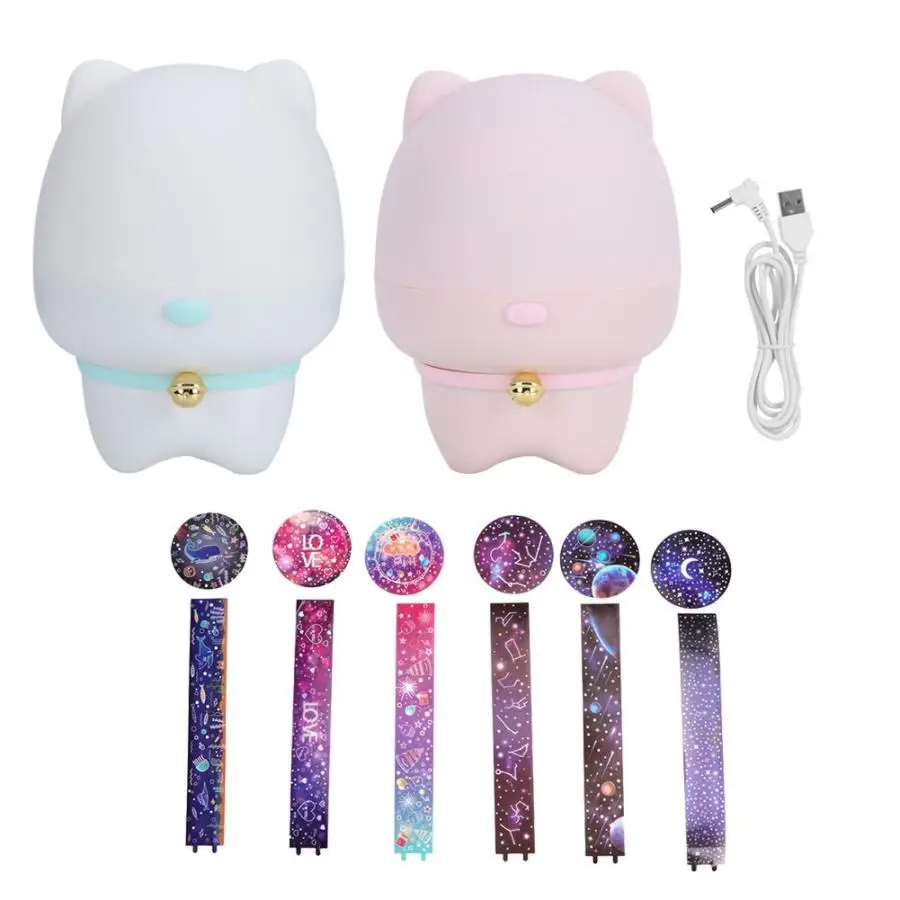 

LED Cartoon Night Light Color Changeable With USB Charge Lamp For Bedroom Birthday Party As a Gift For Children