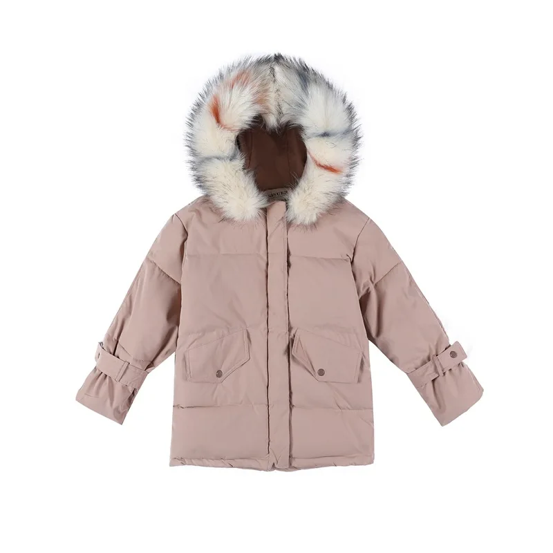 Модная женская зимняя куртка с хлопковой подкладкой, теплая утепленная с меховым воротником, женские короткие Свободные пиджаки, парка, женские куртки
