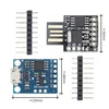 Плата разработки Digispark Kickstarter Micro ATTINY85, синий/черный модуль для Arduino IIC I2C USB, 1 шт. ► Фото 1/6