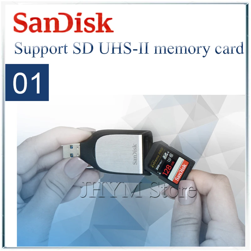 Sandisk Экстрим pro SD кард-ридер USB 3,0 писатель ноутбук аксессуары UHS-II USB3.0 считыватель смарт-карт lector de tarjeta cardreade